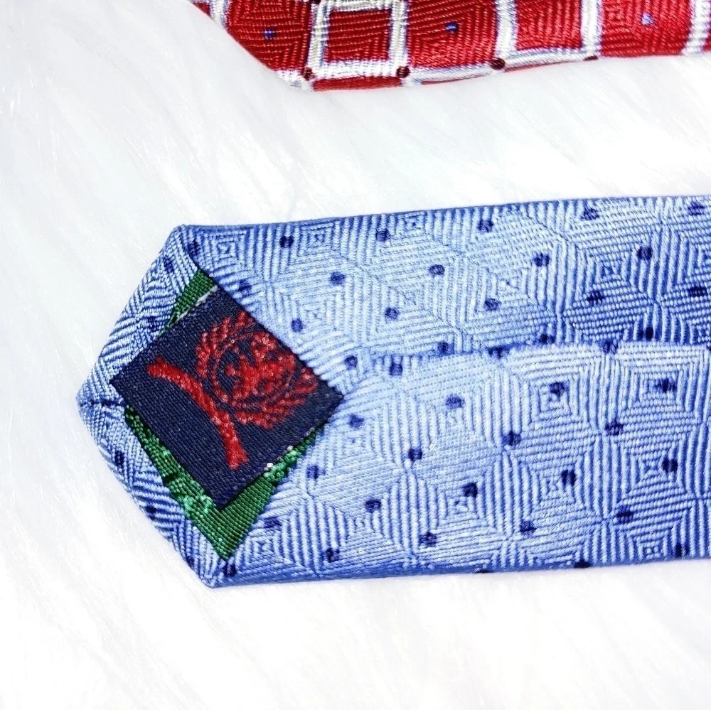 Tommy Hilfger Red Silk Tie 58